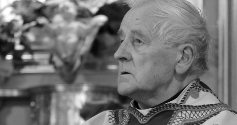 Śp. ks. prał. Kazimierz Malaga (1941-2019).