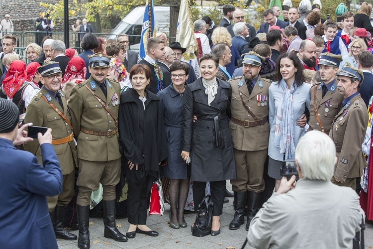 Prezydent Andrzej Duda odsłonił pomnik Wojciecha Korfantego