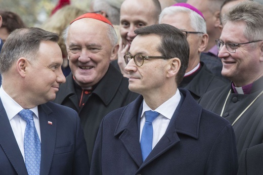 Prezydent Andrzej Duda odsłonił pomnik Wojciecha Korfantego