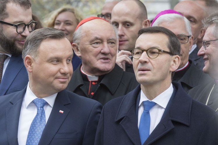 Prezydent Andrzej Duda odsłonił pomnik Wojciecha Korfantego