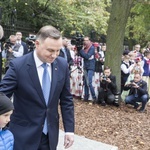 Prezydent Andrzej Duda odsłonił pomnik Wojciecha Korfantego