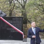 Prezydent Andrzej Duda odsłonił pomnik Wojciecha Korfantego