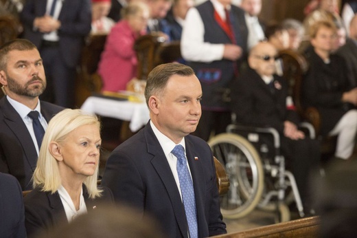 Prezydent Andrzej Duda odsłonił pomnik Wojciecha Korfantego