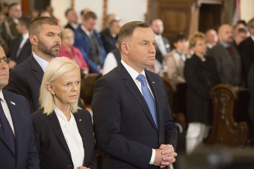 Prezydent Andrzej Duda odsłonił pomnik Wojciecha Korfantego
