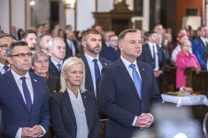 Prezydent Andrzej Duda odsłonił pomnik Wojciecha Korfantego