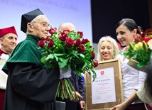 Uroczystość nadania tytułu doktora honoris causa prof. Joliot.