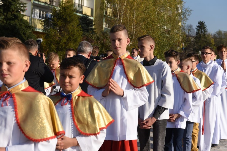 Pierwsza Msza św. w kościele pw. Miłosierdzia Bożego w Starym Sączu
