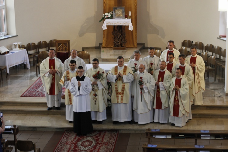 Obłóczyny w Wyższym Seminarium Duchownym w Łowiczu