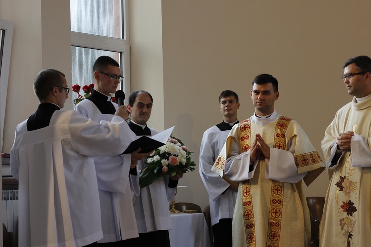 Obłóczyny w Wyższym Seminarium Duchownym w Łowiczu