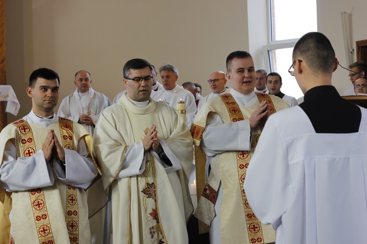 Obłóczyny w Wyższym Seminarium Duchownym w Łowiczu