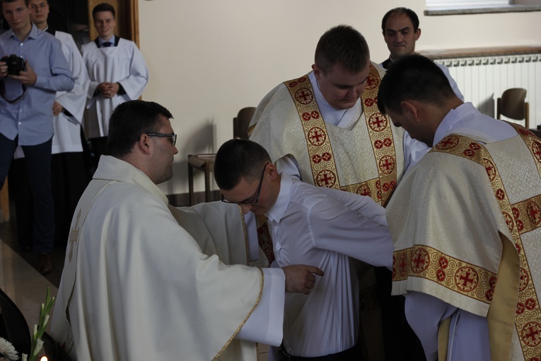 Obłóczyny w Wyższym Seminarium Duchownym w Łowiczu