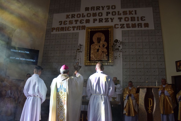 Poświęcenie kościoła w Andrzejowie. 