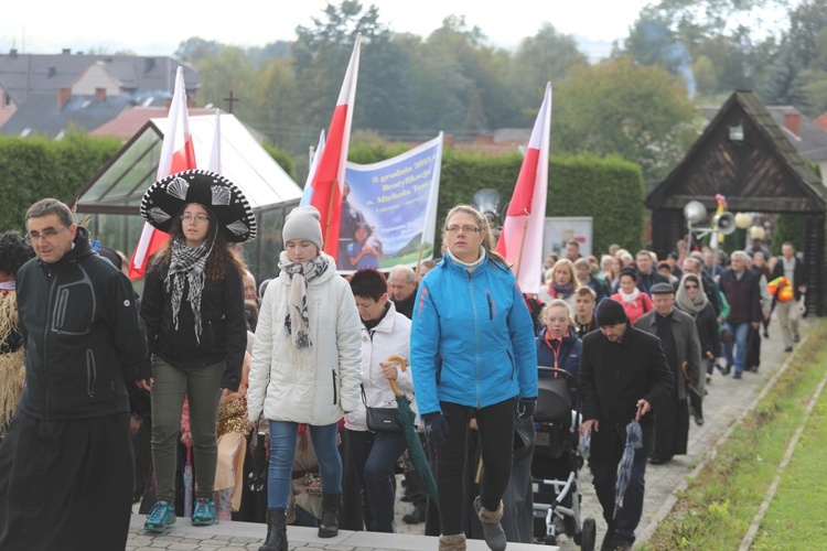 Pielgrzymka do domu rodzinnego bł. Michała Tomaszka - Łękawica 2019