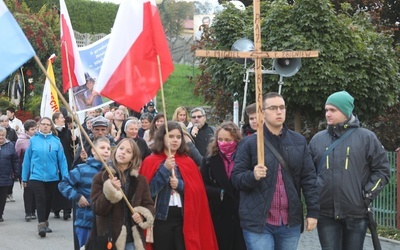 Pielgrzymka do domu rodzinnego bł. Michała Tomaszka - Łękawica 2019