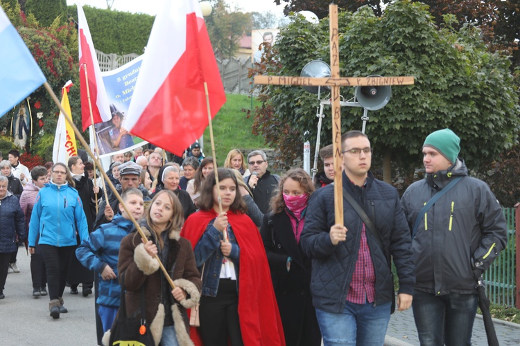 Pielgrzymka do domu rodzinnego bł. Michała Tomaszka - Łękawica 2019