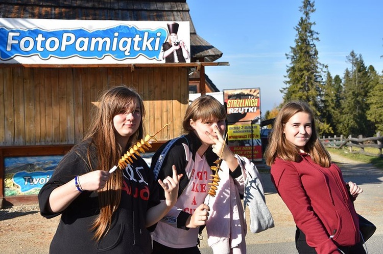 Pielgrzymka do Zakopanego młodzieży z Wałbrzycha