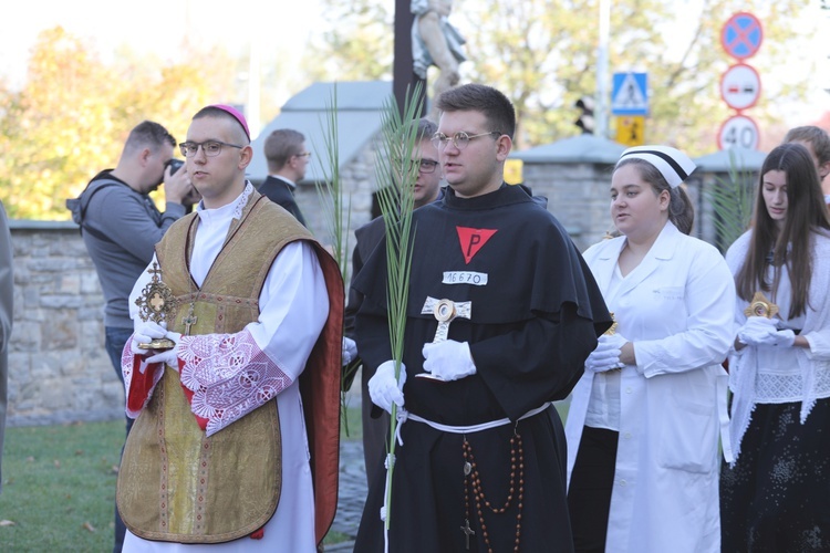 Korowod Świętych w bazylice w Hałcnowie - 2019