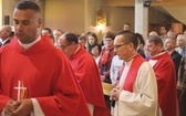 Wprowadzenie relikwii męczenników z Pariacoto do kościoła w Czernichowie