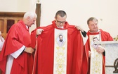 Wprowadzenie relikwii męczenników z Pariacoto do kościoła w Czernichowie
