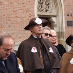 Odsłonięcie symbolu Drogi św. Jakuba w Krakowie