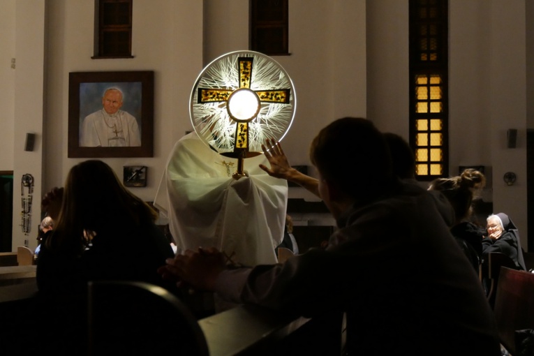 Modlitwa w intencji kapłanów w Straszynie