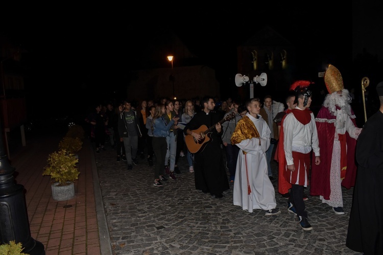 Pochód świętych w Bobowej.