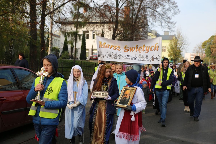 Marsz świetych w Sandomierzu 