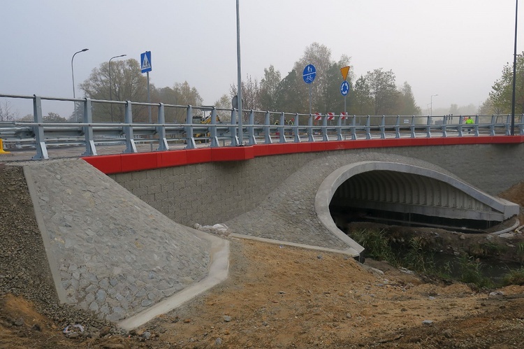 Rybnik. Nowe rondo na Obwiedni Południowej