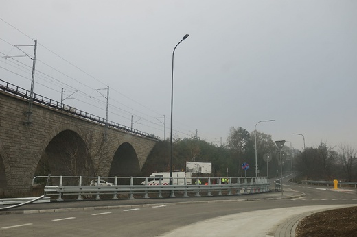 Rybnik. Nowe rondo na Obwiedni Południowej