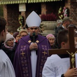 Dzień Wszystkich Świętych na Cmentarzu Srebrzysko w Gdańsku.