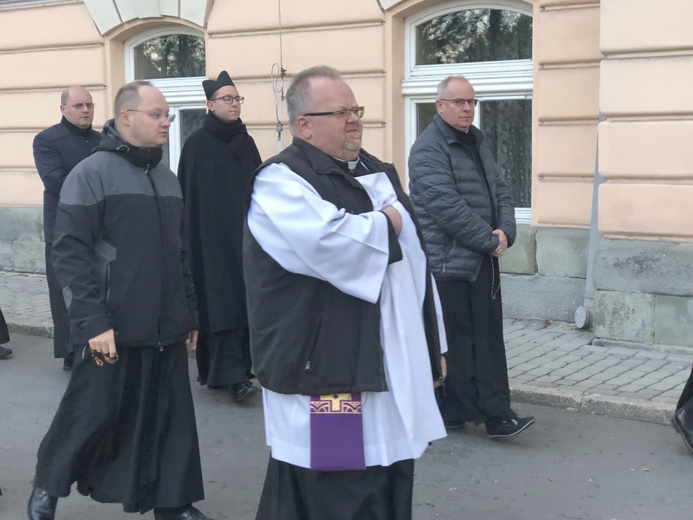 Bp Pindel we Wszystkich Świętych na cieszyńskim cmentarzu - 2019