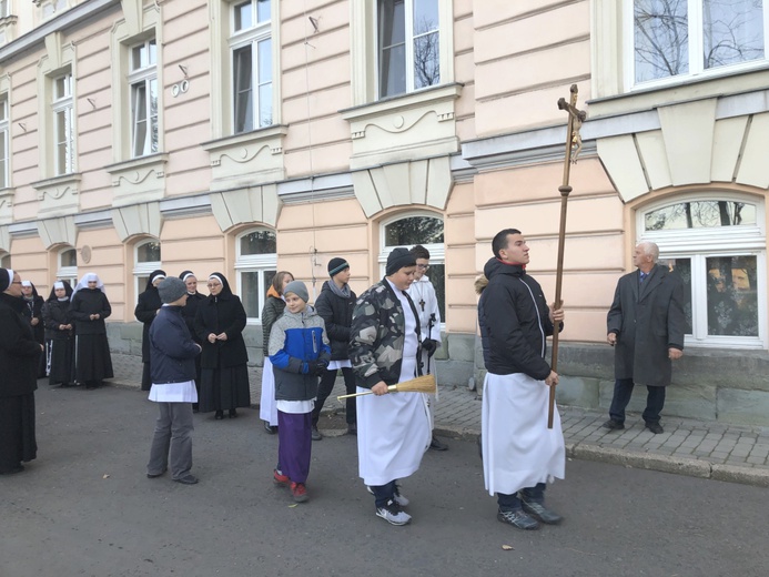 Bp Pindel we Wszystkich Świętych na cieszyńskim cmentarzu - 2019