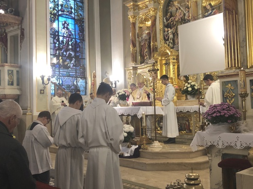 Bp Pindel we Wszystkich Świętych na cieszyńskim cmentarzu - 2019