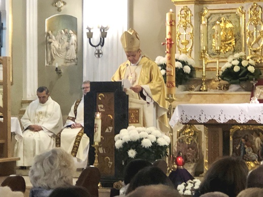 Bp Pindel we Wszystkich Świętych na cieszyńskim cmentarzu - 2019
