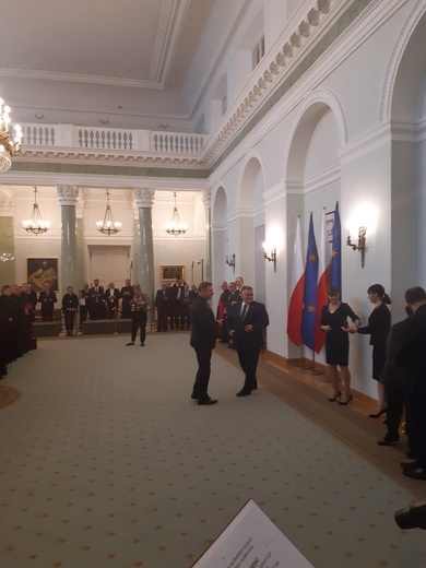 Uroczystość w Pałacu Prezydenckim