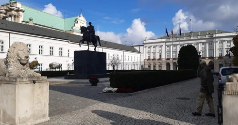 Uroczystość w Pałacu Prezydenckim