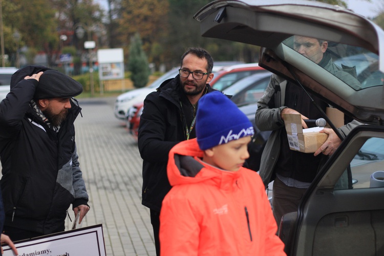 Protest ekologiczny "Benzen nas zabija"