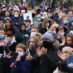 Protest ekologiczny "Benzen nas zabija"