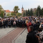 Protest ekologiczny "Benzen nas zabija"