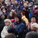 Protest ekologiczny "Benzen nas zabija"