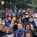 Protest ekologiczny "Benzen nas zabija"