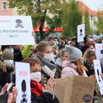 Protest ekologiczny "Benzen nas zabija"