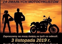 Żory. Motocykliści modlą się za zmarłych kolegów