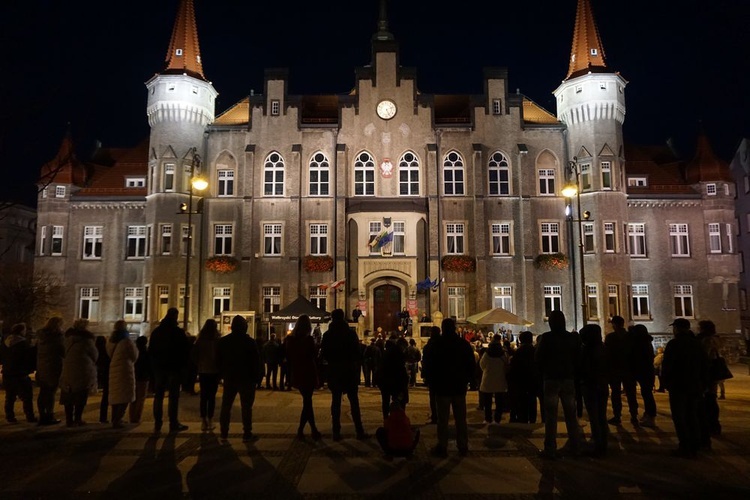 Lampiony pamięci w Wałbrzychu