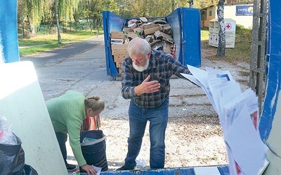 Jesienna zbiórka w parafii jezuitów w Gliwicach. 