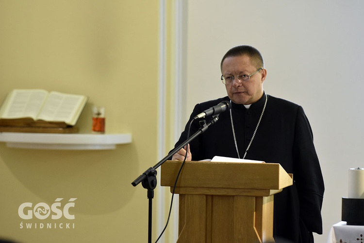 Rekolekcje dla księży z abp. Rysiem w Ząbkowicach Śl.