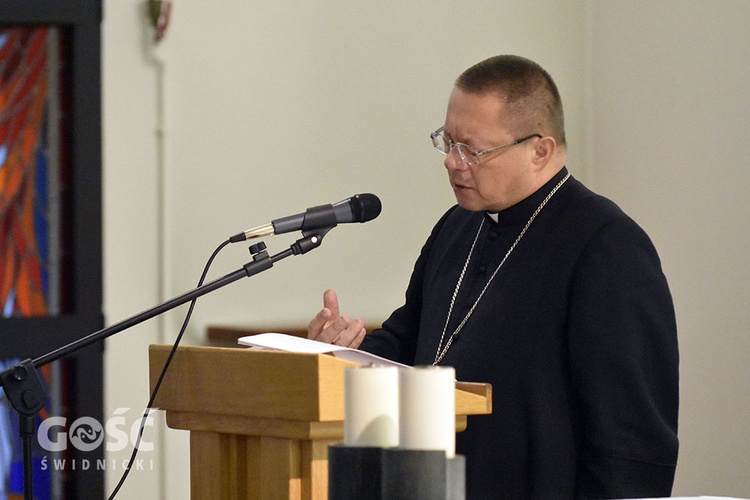 Rekolekcje dla księży z abp. Rysiem w Ząbkowicach Śl.