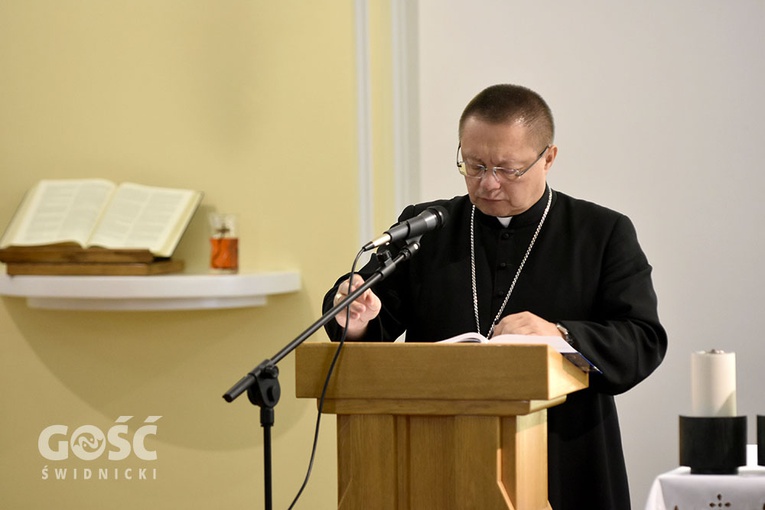 Rekolekcje dla księży z abp. Rysiem w Ząbkowicach Śl.