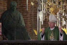 Abp Jędraszewski wygłosił homilię w bazylice św. Brygidy w Gdańsku.