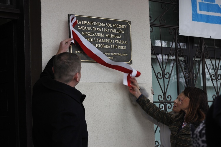 500. rocznica nadania praw i przywilejów mieszczan mieszkańcom Bolimowa